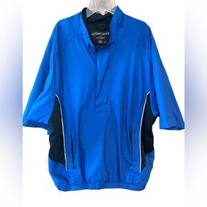 FootJoy DryJoys Sz M Men’s Blue Golf Athleisure Athletic Rain Style Jacket
